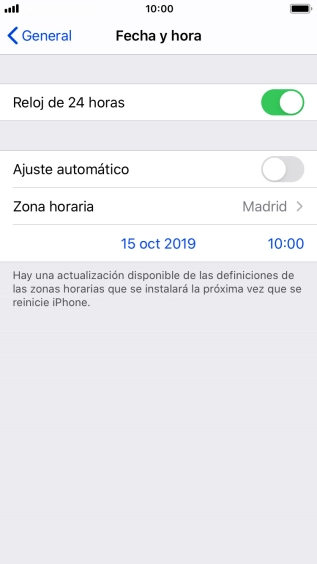 Pulsa el indicador junto a 