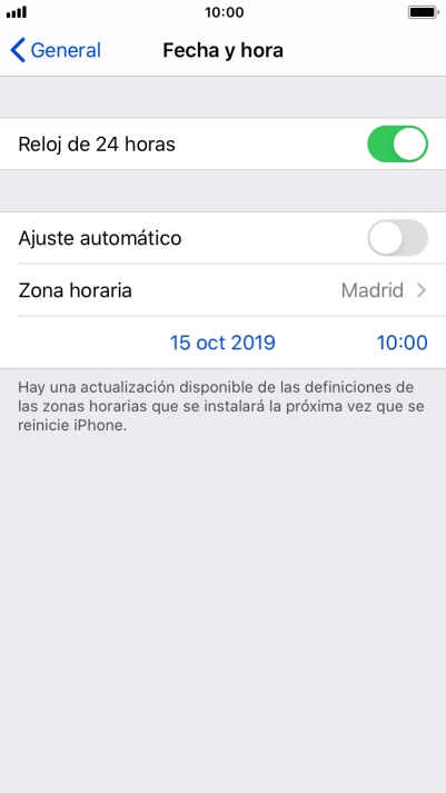 Pulsa el indicador junto a 