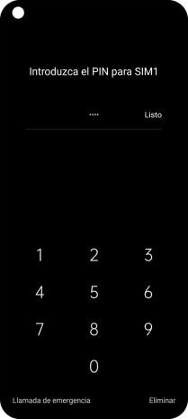 Si lo solicita el teléfono, introduce el código PIN y pulsa Listo.