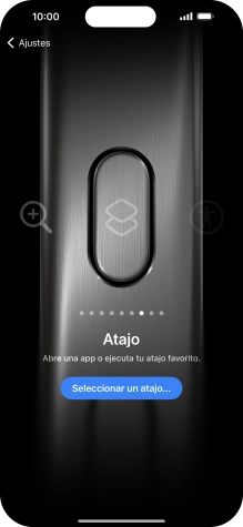 Si el teléfono lo solicita, sigue las indicaciones de la pantalla para elegir más ajustes de la función que has seleccionado.