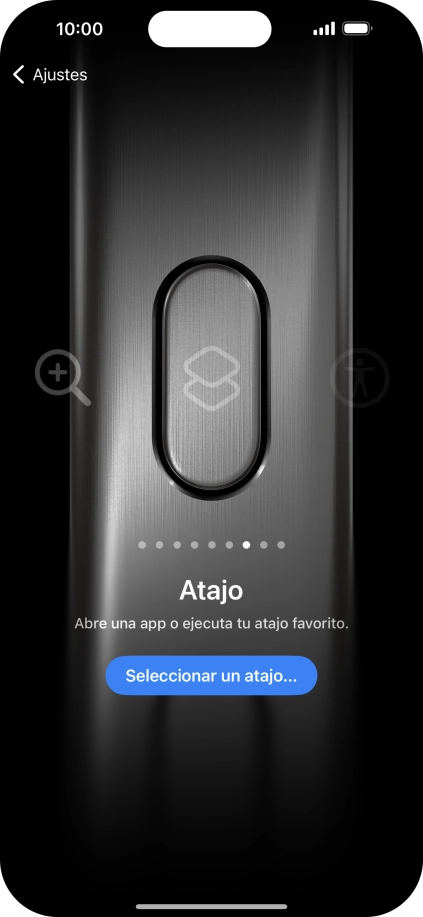 Si el teléfono lo solicita, sigue las indicaciones de la pantalla para elegir más ajustes de la función que has seleccionado.
