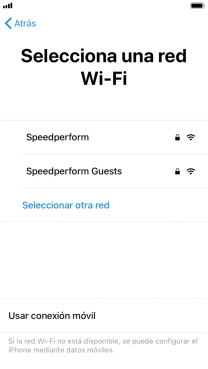 Pulsa la red wifi deseada.