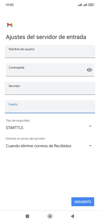 Pulsa la lista desplegable bajo 