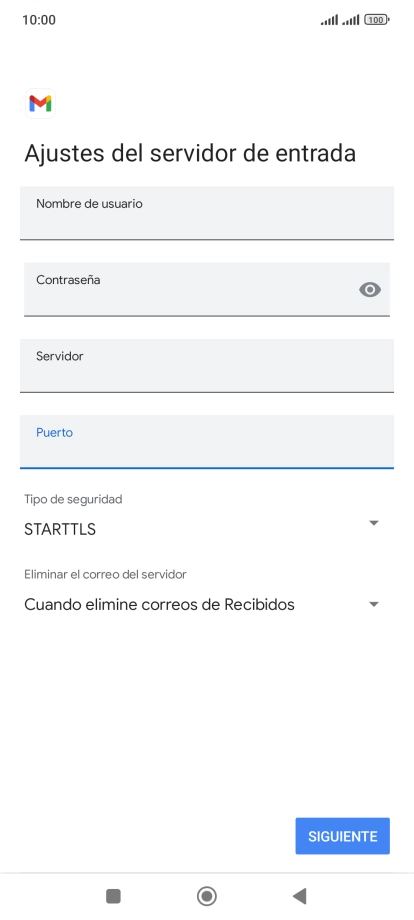 Pulsa la lista desplegable bajo 