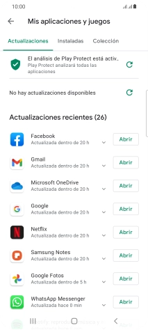 Pulsa Instaladas.