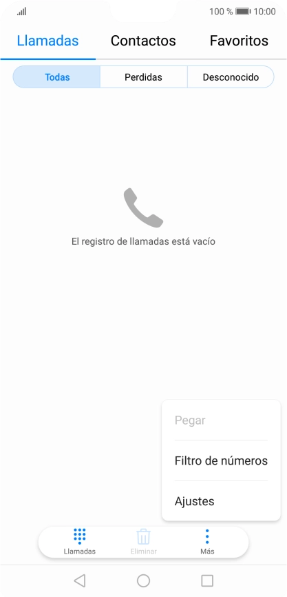 Pulsa Ajustes.
