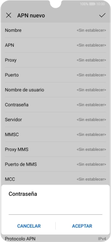 Introduce wap125 y pulsa ACEPTAR.