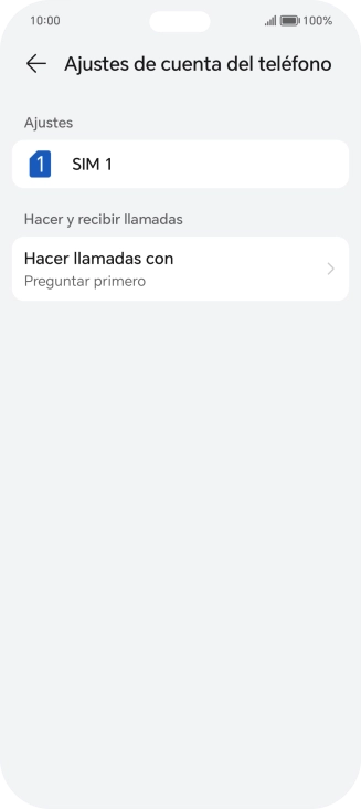 Pulsa la tarjeta SIM deseada.