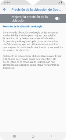 Pulsa el indicador junto a 