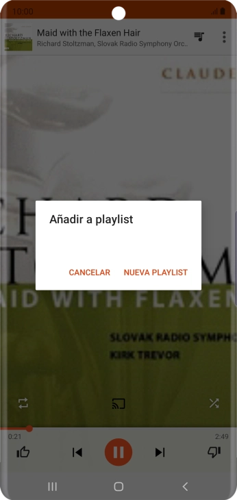 Pulsa NUEVA PLAYLIST.