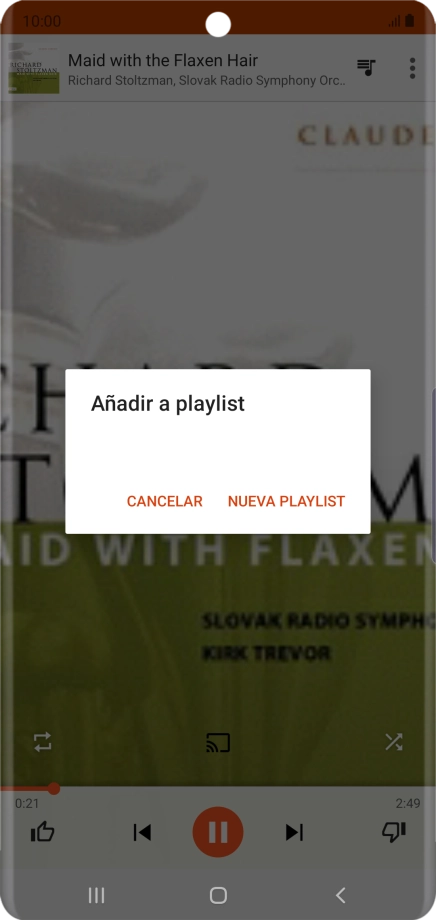 Pulsa NUEVA PLAYLIST.