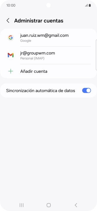 Pulsa la tecla de inicio para terminar y regresar a la pantalla de inicio.