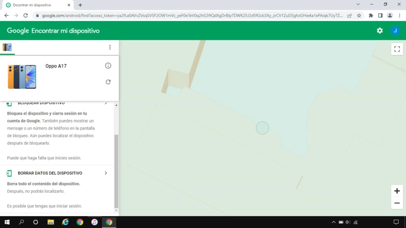 Haz clic en BORRAR DATOS DEL DISPOSITIVO y sigue las indicaciones de la pantalla para eliminar todo el contenido de tu teléfono. Ten en cuenta que ya no podrás utilizar la función de 