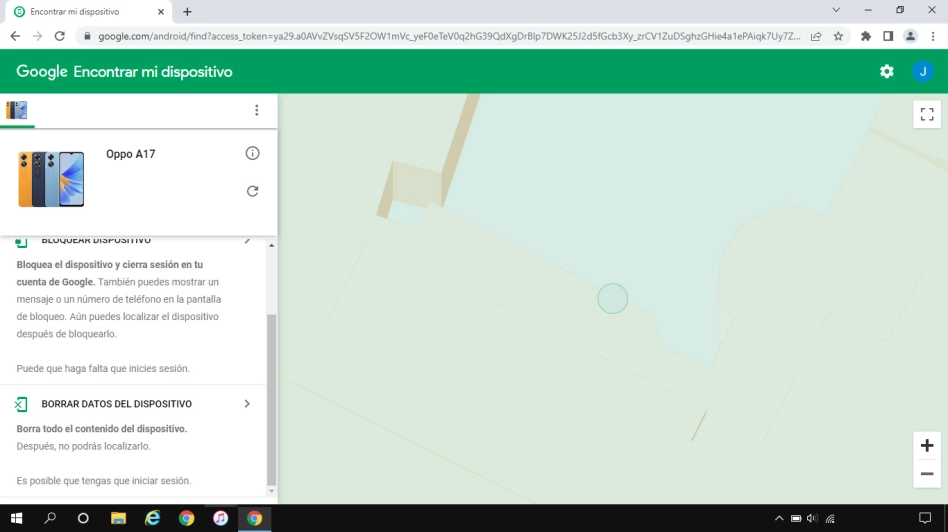 Haz clic en BORRAR DATOS DEL DISPOSITIVO y sigue las indicaciones de la pantalla para eliminar todo el contenido de tu teléfono. Ten en cuenta que ya no podrás utilizar la función de 