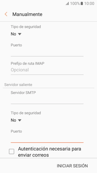 Pulsa INICIAR SESIÓN.