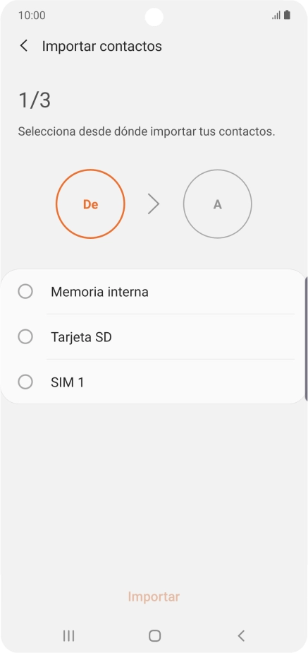 Pulsa el nombre de la tarjeta SIM.