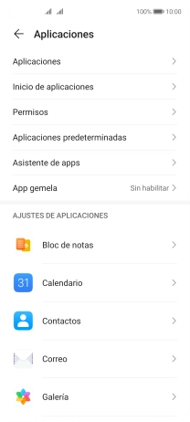 Pulsa Aplicaciones.