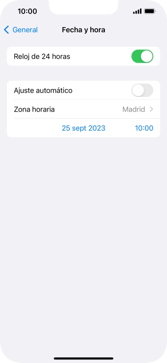 Pulsa el indicador junto a 