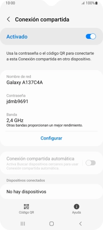 Pulsa la tecla de inicio para terminar y regresar a la pantalla de inicio.