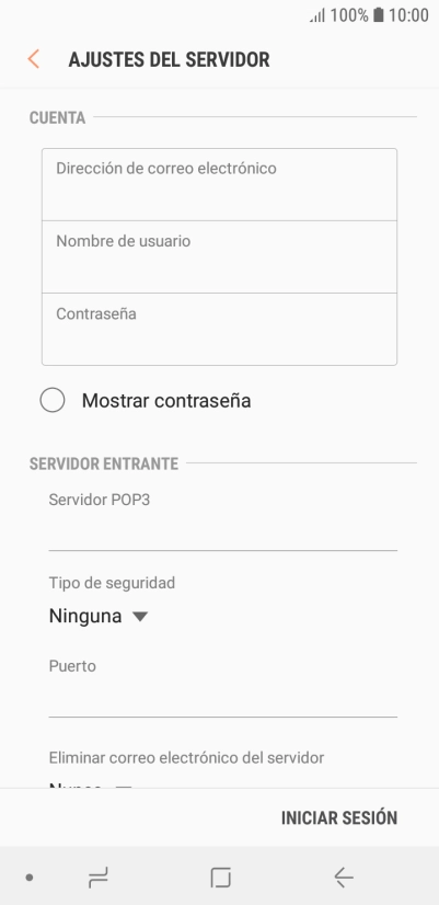 Pulsa en el campo bajo 