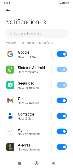 Pulsa la app deseada.