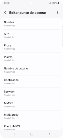 Pulsa Nombre.