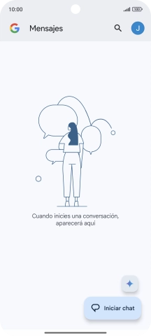 Pulsa el icono de perfil.