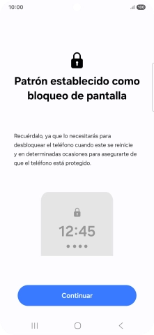 Pulsa Continuar.
