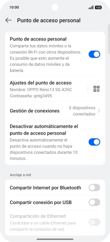 Desliza el dedo hacia arriba desde la parte inferior de la pantalla para terminar y volver a la pantalla de inicio.
