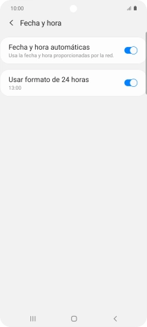 Pulsa la tecla de inicio para terminar y regresar a la pantalla de inicio.