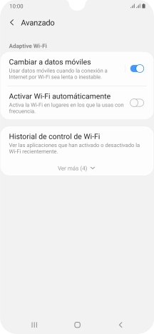 Pulsa el indicador junto a 