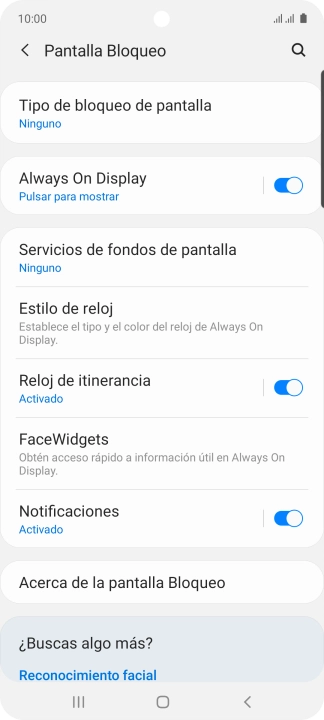 Pulsa la tecla de inicio para terminar y regresar a la pantalla de inicio.