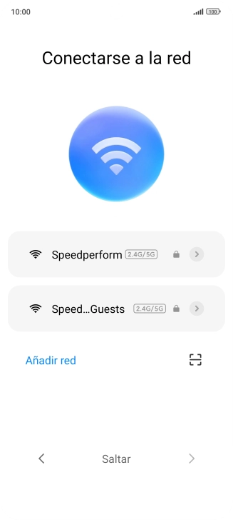 Pulsa la red wifi deseada.