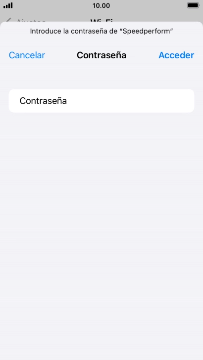 Pulsa Acceder.