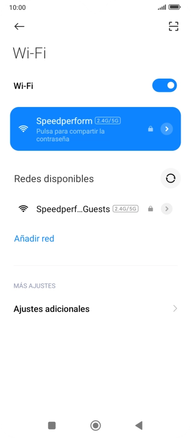 Pulsa la tecla de inicio para terminar y regresar a la pantalla de inicio.