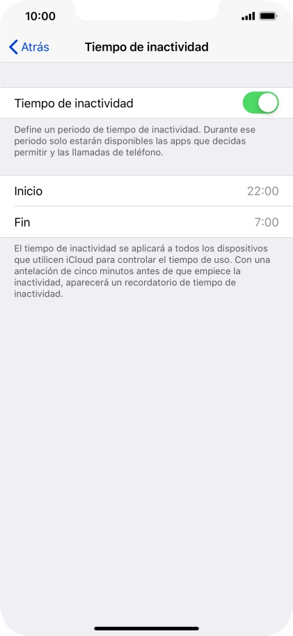 Pulsa la flecha hacia la izquierda.