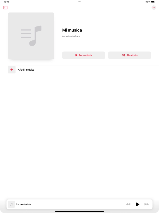Pulsa Añadir música.
