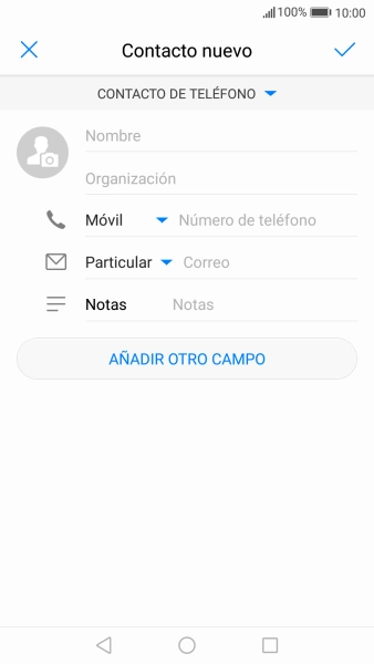 Pulsa la lista desplegable de la guía.