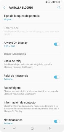Pulsa la tecla de inicio para terminar y regresar a la pantalla de inicio.