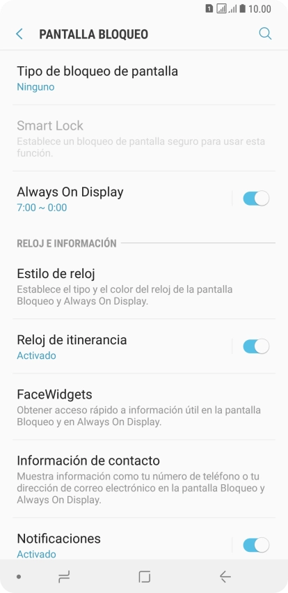 Pulsa la tecla de inicio para terminar y regresar a la pantalla de inicio.