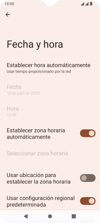 Pulsa la tecla de inicio para terminar y regresar a la pantalla de inicio.