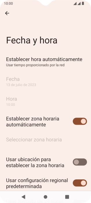 Pulsa la tecla de inicio para terminar y regresar a la pantalla de inicio.