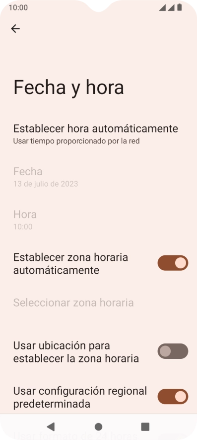 Pulsa la tecla de inicio para terminar y regresar a la pantalla de inicio.