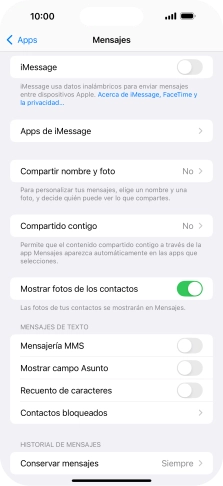Pulsa el indicador junto a 