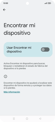 Pulsa el indicador junto a 