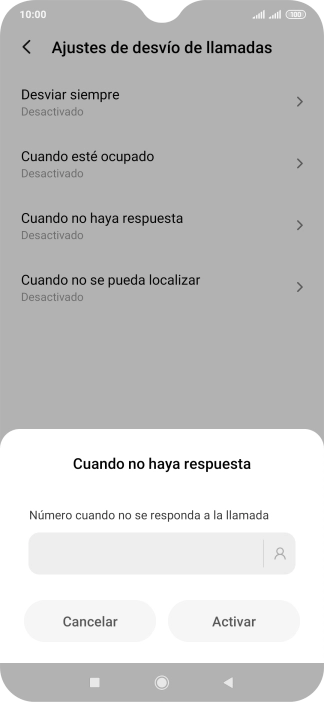 Introduce +34600132000 y pulsa Activar.