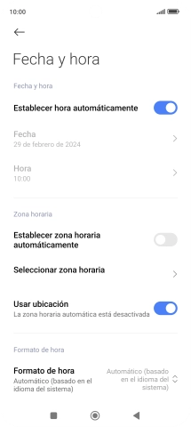 Pulsa el indicador junto a 