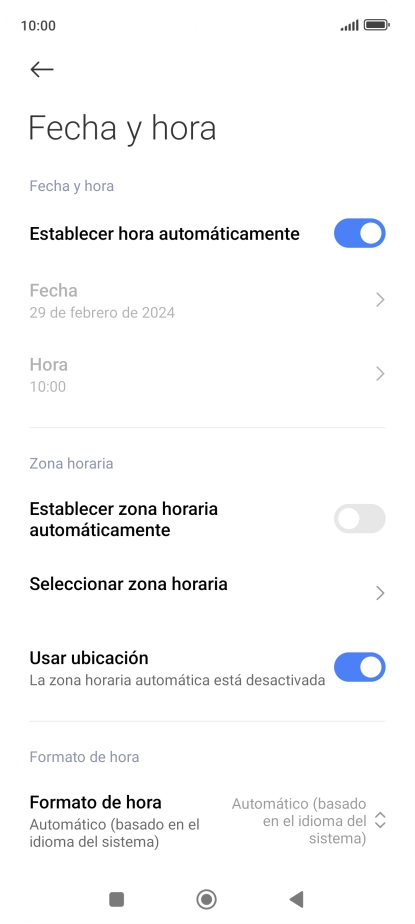 Pulsa el indicador junto a 