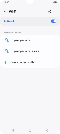 Pulsa el icono de menú.