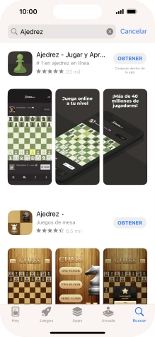 Pulsa la app deseada.